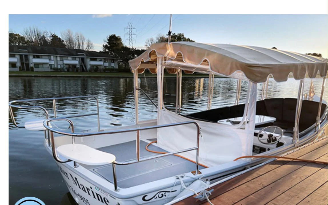 A scenic boat ride on the Foster City Lagoon
